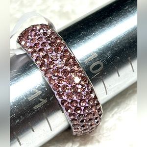 NEW UNISEX wedding style CZ ZIRCON-rhinestone glitter band